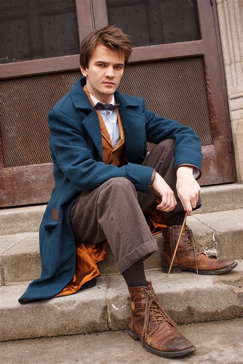 Newt Scamander cosplay (Fantastic Beasts) by TimeyWimey-007 on DeviantArt