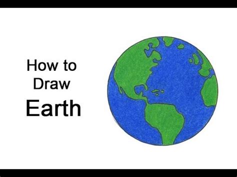 How To Draw Earth - Partskill30