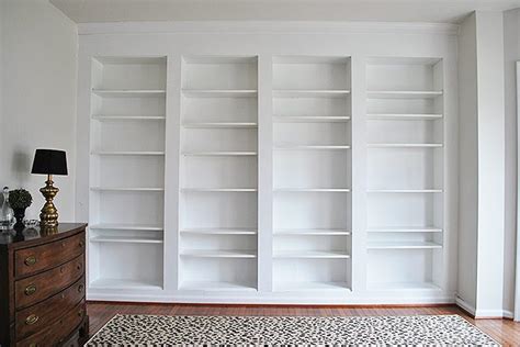 DIY Built-in Custom Bookshelves Using IKEA Billy Bookcases Hack | 11 ...