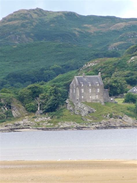 Duntrune Castle by Loch Crinan, Crinan, Lochgilphead, Argyll and Bute