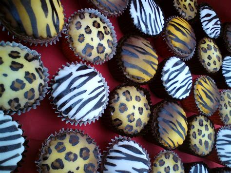 Animal Print Cupcakes Grrrrrr - CakeCentral.com