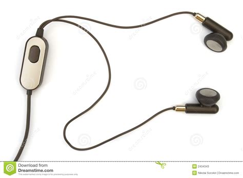 Headset (hands free) stock image. Image of communication - 2434343