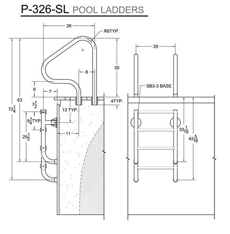 Innovative Pool Products > Pool Ladders > Pool cover compatible ladder ...