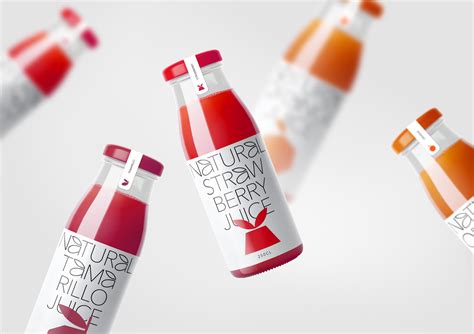 Natural Juice Packaging Design Student Concept by Tanya Dunaeva - World Brand Design Society