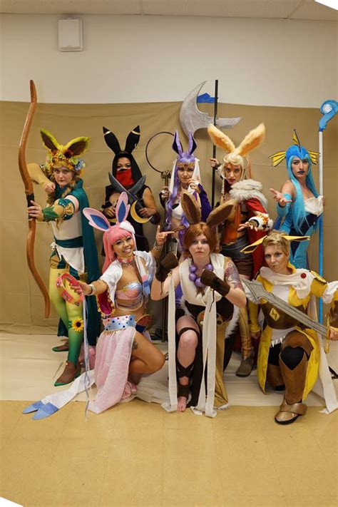 Eevee Evolutions Cosplay