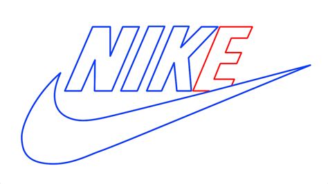 How To Draw Nike Logo Step by Step - [6 Easy Phase]