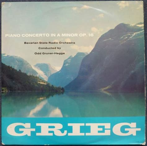 Grieg Piano Concerto In A Minor Op 16 LP | Buy from Vinylnet