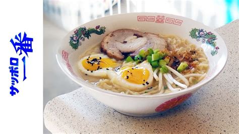 Sapporo Ichiban Momosan Ramen Tonkotsu - Instant Noodle Recipe Time ...