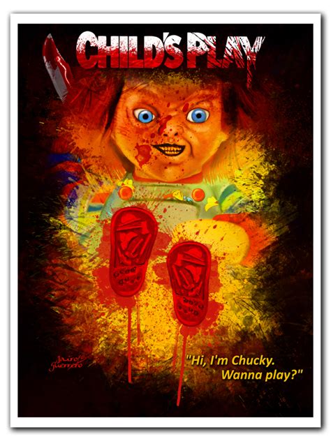 Chucky - Child's play 1988 by Freaky Horror Art, via Behance | Horror movie art, Horror movie ...