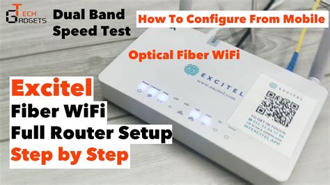 Excitel Optical Fiber WiFi | Full Router Setup | Step by Step | Speed ...