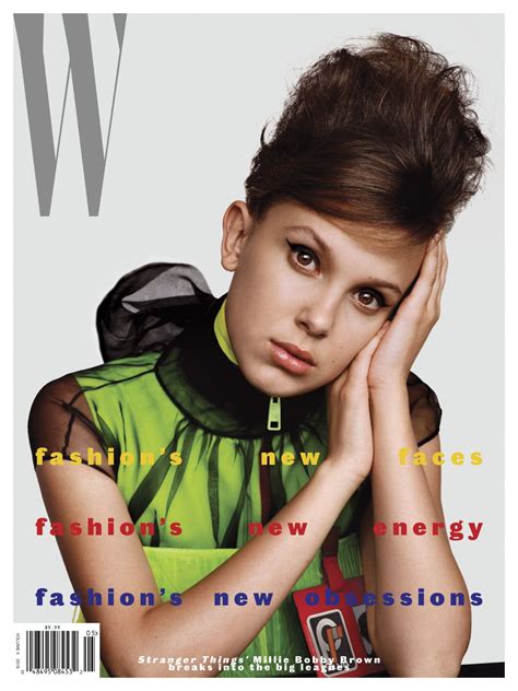 Millie Bobby Brown - Photoshoot for W Magazine July 2018 • CelebMafia