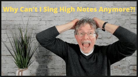 Why Can't I Sing High Notes Anymore? - YouTube