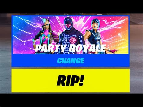 Fortnite players worry as they miss Party Royale events