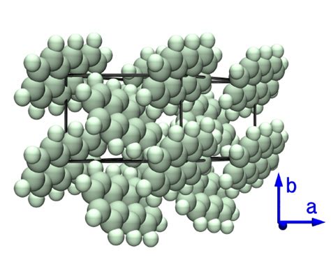 Anthracene ( C 14 H 10 ), the monoclinic crystal structure, space group... | Download Scientific ...