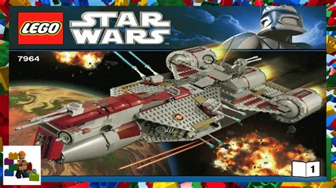 Lego Republic Frigate Instructions