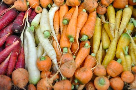 daylesford organics: Heirloom beetroots and carrots.