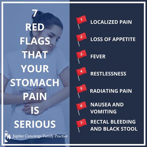 7 Signs Your Stomach Pain Is Serious