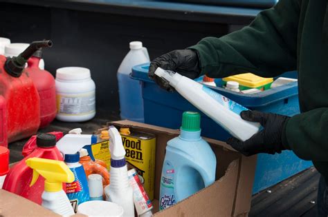 Hazardous Household Products We Accept at NEDT Collection Centers