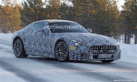 2023 Mercedes-Benz AMG GT spy shots: Redesigned sports car spotted for ...