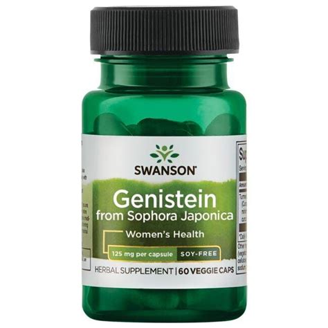 Swanson Ultra Soy-Free Genistein 125 mg 60 Veg Caps - Swanson Health Products