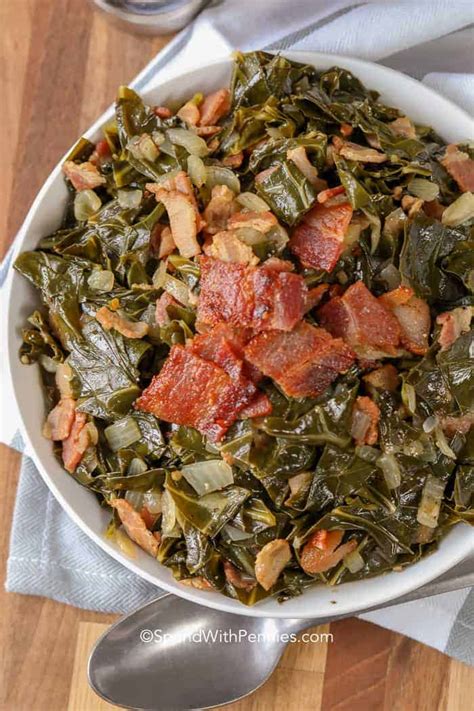 Collard Greens {Easy Southern-Inspired Recipe!} - Spend With Pennies