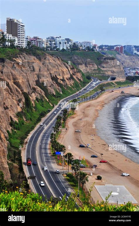 beach, Miraflores, Lima, Peru Stock Photo - Alamy