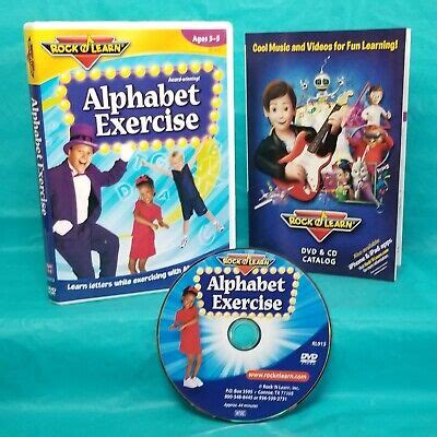 Rock N Learn DVD Alphabet Exercise Learn Letters While Exercising Homeschool 725696891328 | eBay