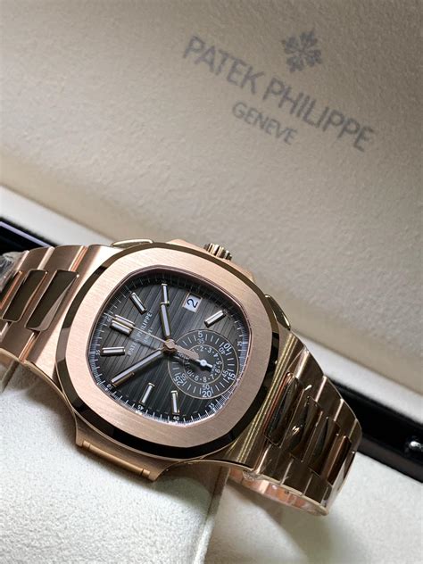 PATEK PHILIPPE NAUTILUS ROSE GOLD 5980/1R-001 - Carr Watches