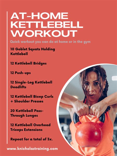 Quick, At-Home Kettlebell Workout — Karen Nicholas Training