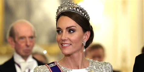 Kate Middleton Dazzles With Her Tiara Moment In the Royal Dinner