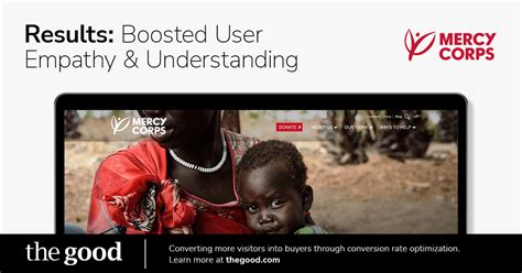 Mercy Corps Boosts User Empathy and Understanding - The Good