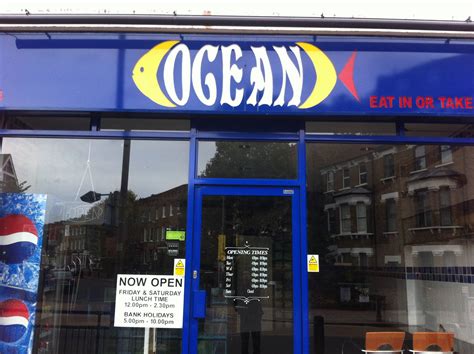 Ocean Fish Bar Menu, Menu for Ocean Fish Bar, Balham, London