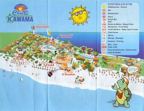 "Hotelanlage - Lageplan" Hotel Gran Caribe Club Kawama (Varadero ...