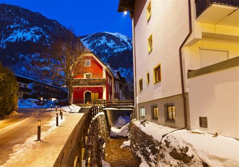 Mountains Ski Resort Bad Hofgastein Austria Stock Image - Image of ...