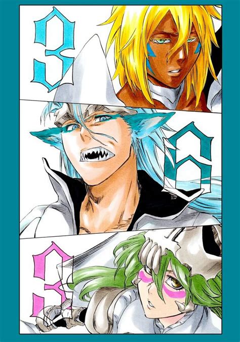 The 3 remaining Espada. | Bleach Amino