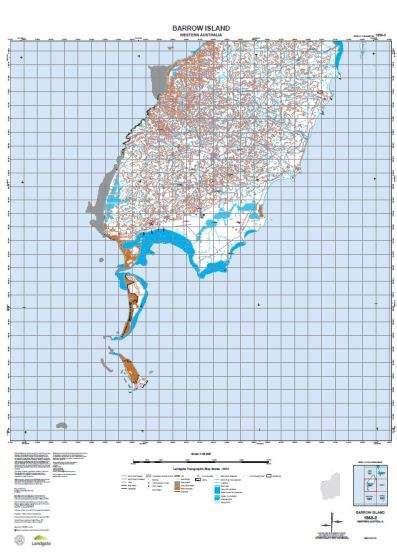 Buy 1956-2 Barrow Island Topographic Map by Landgate (2015) – The Chart ...