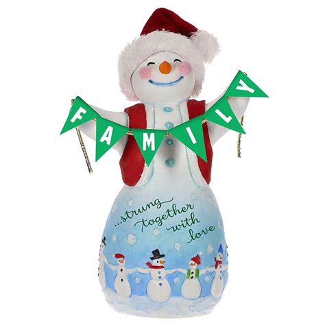 Hallmark Keepsake 2019 Family Love Snowman Christmas Ornament New Box ...