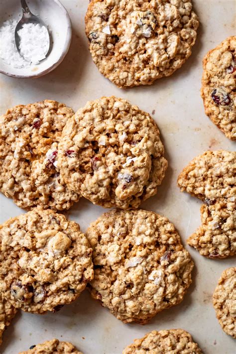 Chewy Oatmeal Craisin Cookies - Cooking Therapy