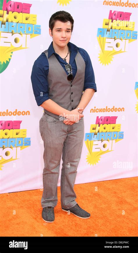 Nathan Kress Nickelodeon's 2011 Kids Choice Awards held at USC's Galen ...