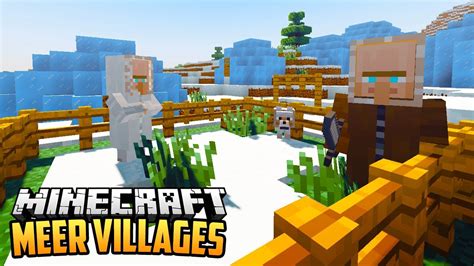 MEER VILLAGES MOD - Minecraft Mod Showcase - YouTube