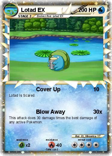 Pokémon Lotad EX 1 1 - Cover Up - My Pokemon Card