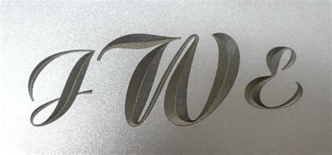 Deep Engraving Stainless Steel With a 20 Watt Fiber Laser