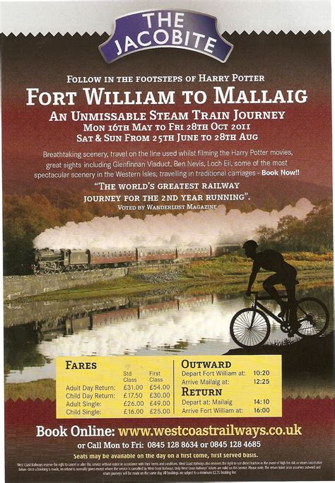 Scotland's For Me: Harry Potter Train Journeys from Fort William!