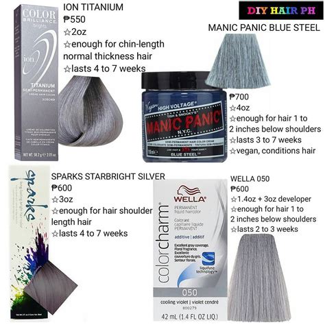 Ion Titanium Grey Hair Dye - Hair Color Loreal