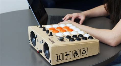 BeatBox by Rhythmo: Check out this DIY drum machine in a cardboard box ...