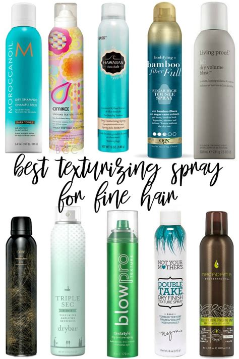 Best Texturizing Spray for Fine Hair | Best texturizing spray, Best ...