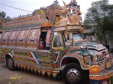 Pakistani bus Art | Truck art, Truck art pakistan, Bus art