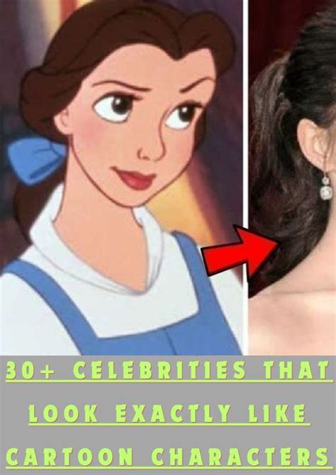 30 celebrities that look exactly like cartoon characters – Artofit