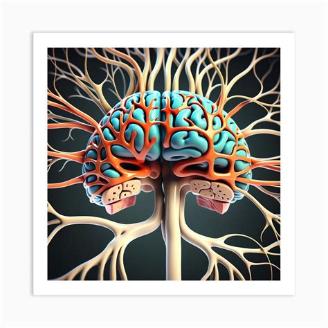 Brain Anatomy 19 Art Print by Pat4U - Fy