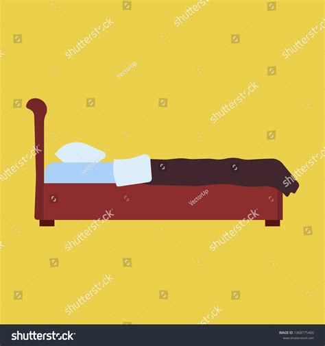 831 Cartoon Bed Side View Images, Stock Photos & Vectors | Shutterstock